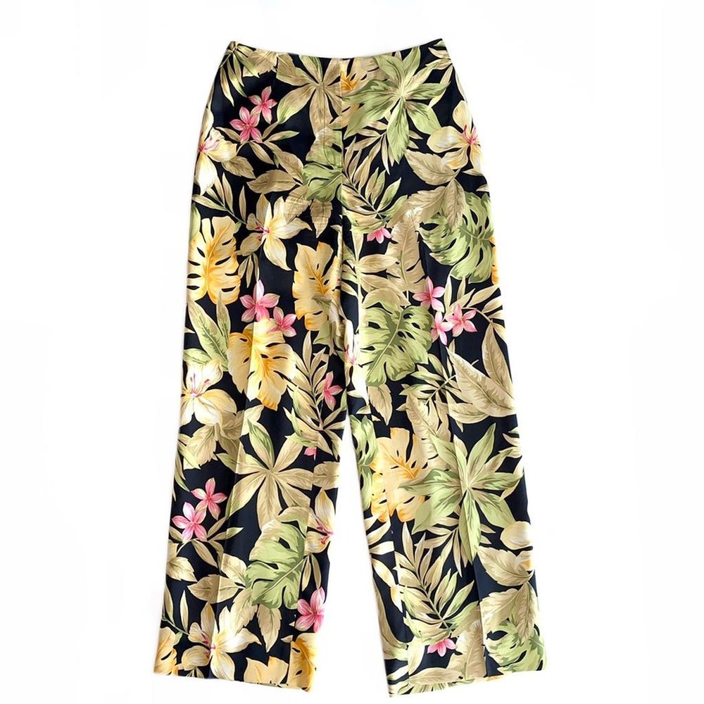 Talbot Pure Silk Tropical floral Pant